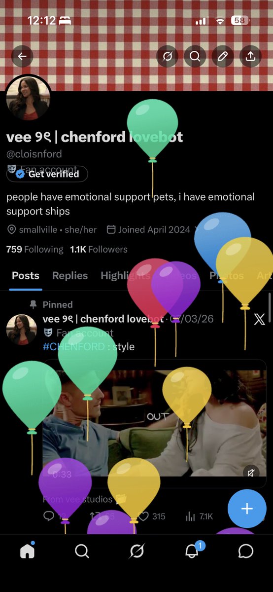 vee ୨ৎ | chenford lovebot tweet media