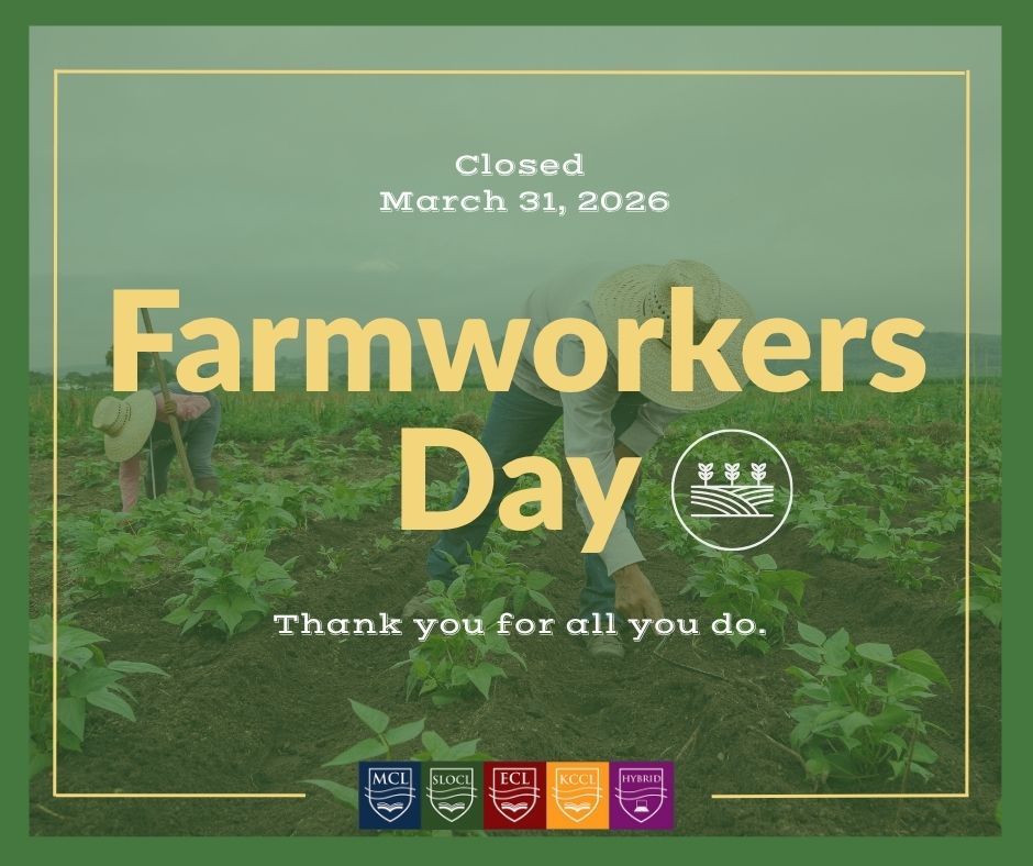 kerncounty_law's tweet photo. In observance of Farmworkers Day, our administrative office is closed on March 31, 2026.

We honor the dedication and vital contributions of farmworkers who sustain our communities every day. Thank you for all you do. We will reopen on April 1.

#KCCL #FarmworkerDay https://t.co/pnC5TiL48c