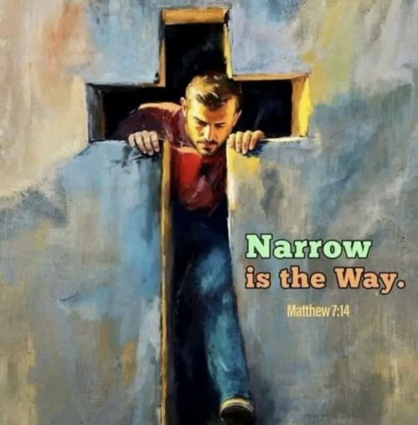 ChrisannDawson's tweet image. The broadness of the Kingdom makes the narrowness of the Way worth any sacrifice. True story! 👑
#LifeHack #JesusSavesLives 👑👑