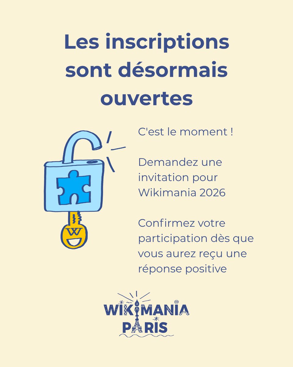 Wikimania tweet media