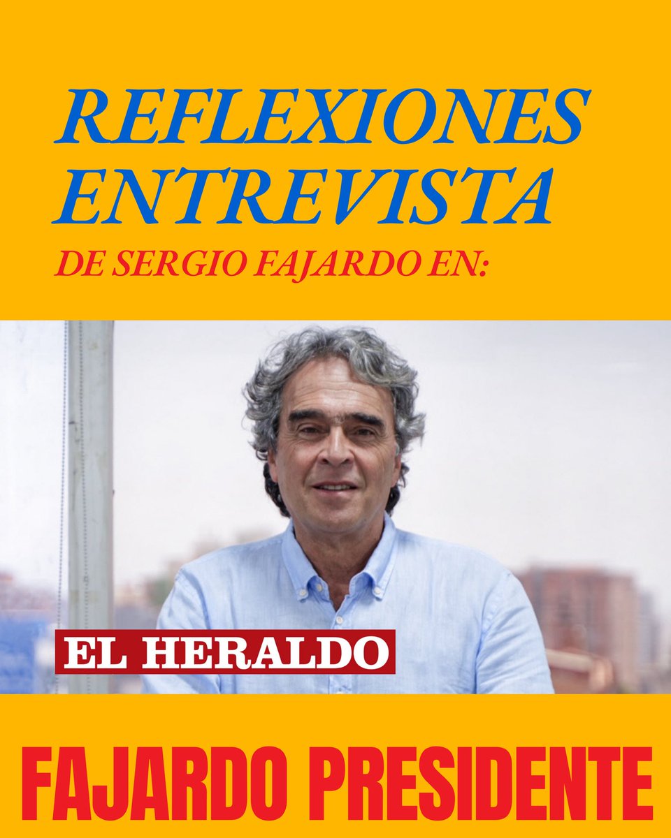 Sergio Fajardo tweet media