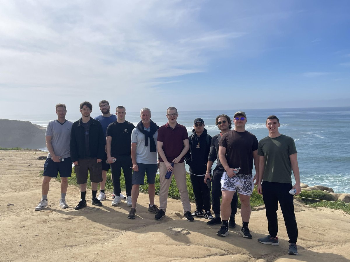 Valiant_App's tweet photo. Most companies use offsites to slow down. We use them to speed up.

We just wrapped our San Diego offsite 🌊

Time at the beach, in the city, on the range, and up the coast. But more importantly, getting fully aligned on what’s next.

New people. New systems. New direction. The next phase is already underway.

We’re hiring engineers, sales operators, and a few key roles. Know someone sharp? Send them this 👇
