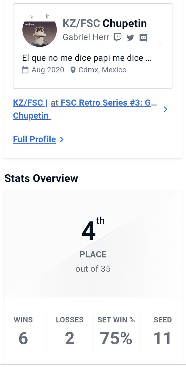 KZ/FSC/Chupetin tweet media