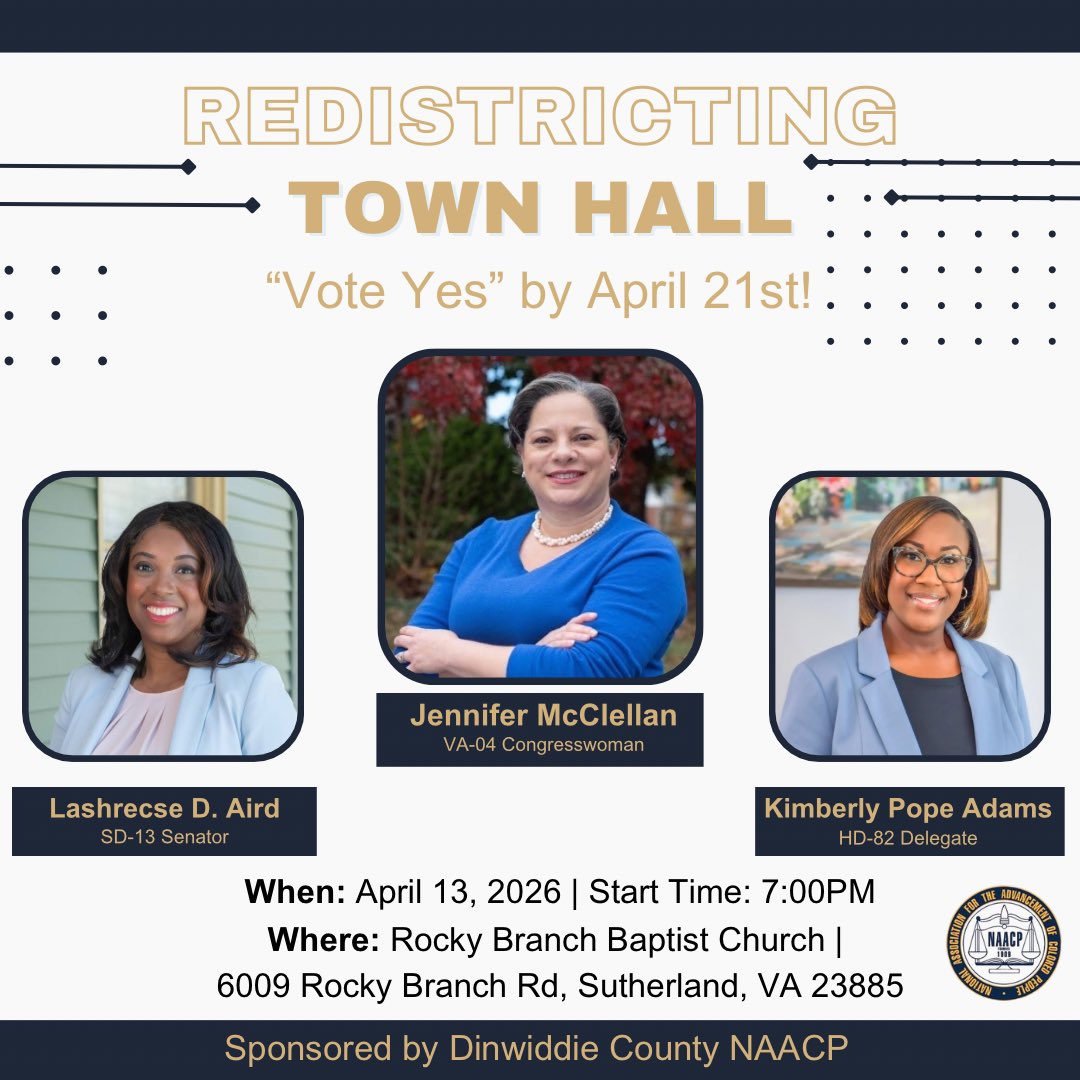 Senator Lashrecse Aird tweet media