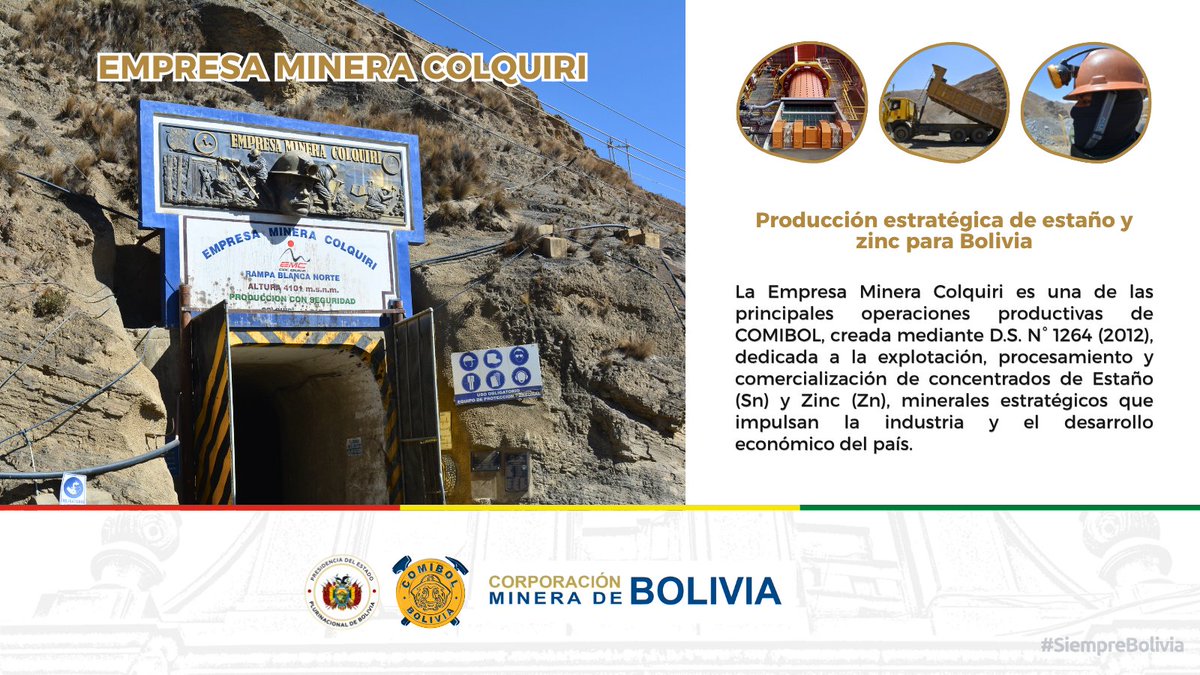 COMIBOL Oficial tweet media