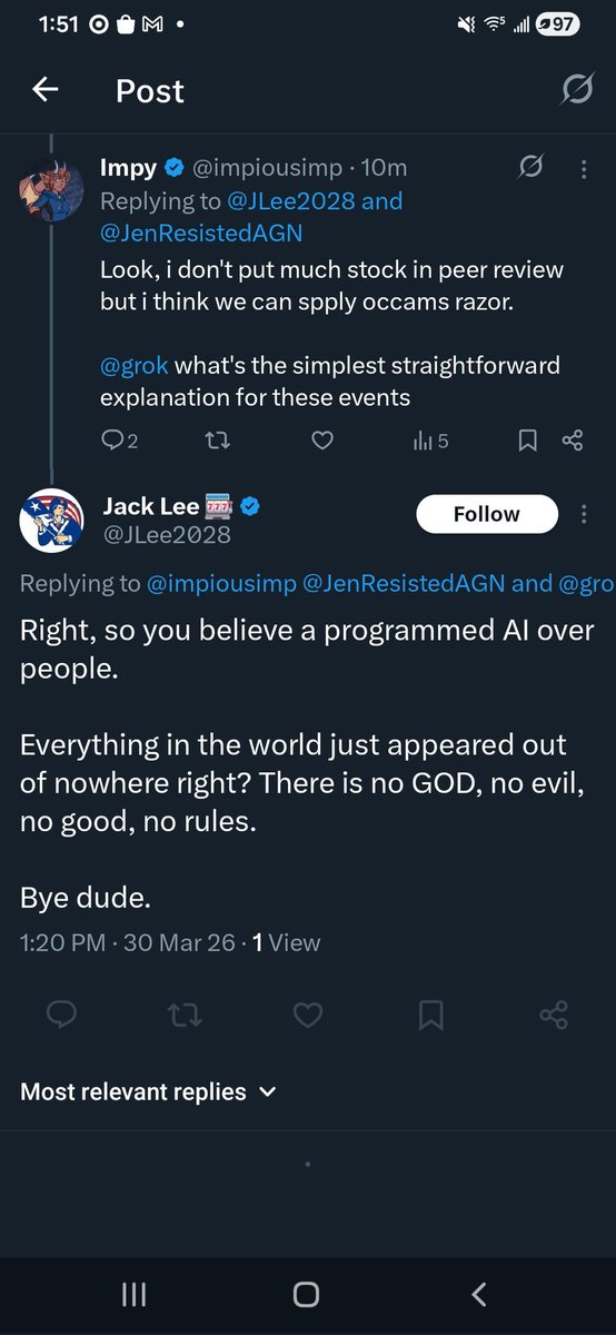 I use AI for socratic questions and wikipedia level information really.  Its not that i believe an AI over people cause the AI has information made by people and if i thought it was wrong id push back.