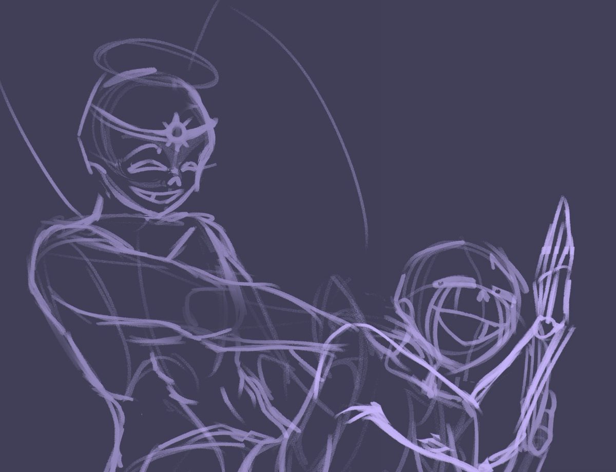 HikariArt69's tweet image. Okay hear me out 
Swap!Dream x Error???? 
#wip #undertail #insomnia