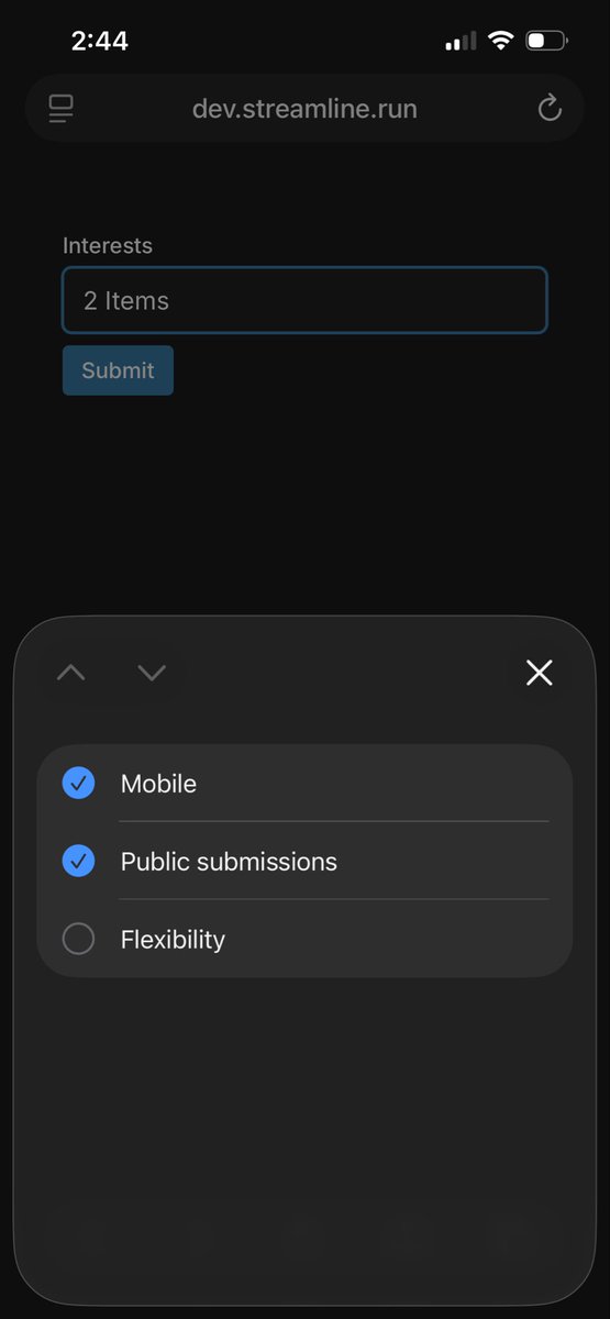 bobbyfidz's tweet photo. @ryanflorence The UX is actually really good on iOS https://t.co/nqAHVCJQBe