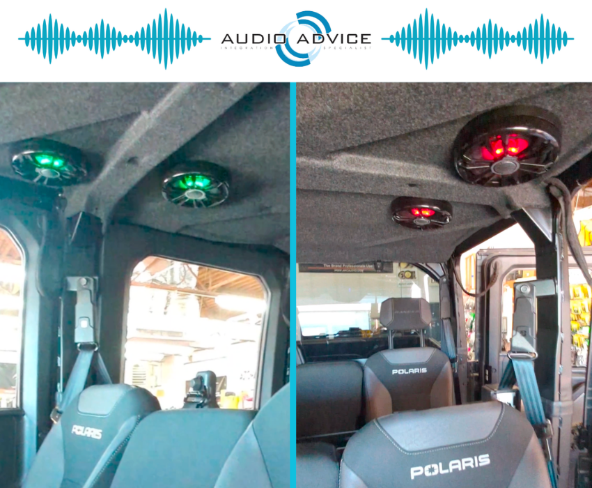 AudioAdviceTul's tweet photo. Our Polaris Ranger project was built for adventure with sound to match. We installed a rugged, high-performance audio system designed to handle the trails while delivering clear, powerful music on every ride. https://t.co/8fxiSZZagg