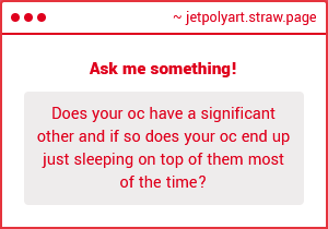 JetPolyArt's tweet photo. I dont really have any set story for the characters in my renders, and the dog boy is based on myself.
They dont have a significant other, but if they did you are likely to find then resting/snuggling on them or a very close friend.
#SizeTwitter #sfwgt https://t.co/JGybjjLCad