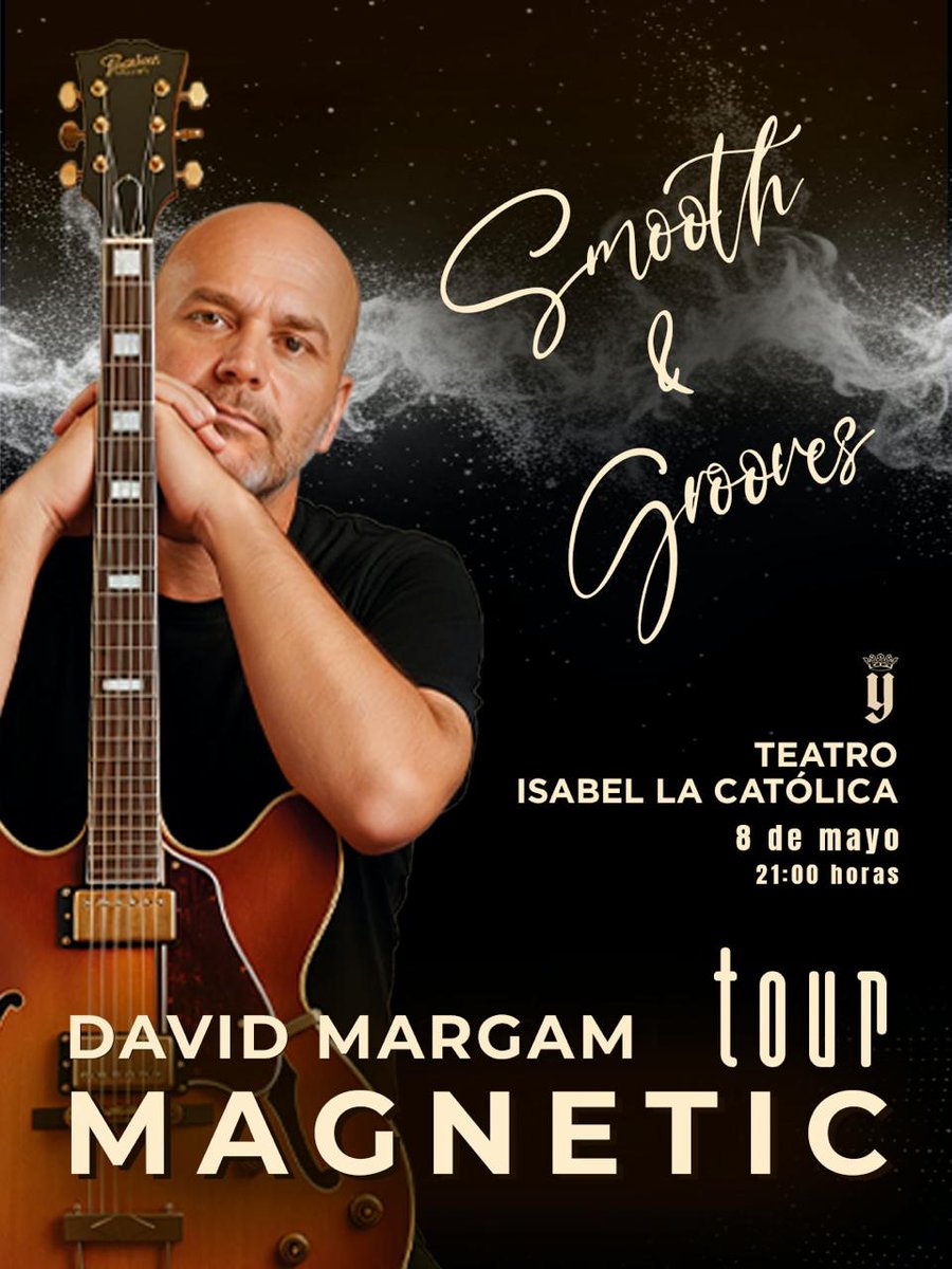 FSmoothjazz's tweet photo. 𝑫𝒂𝒗𝒊𝒅 𝑴𝒂𝒓𝒈𝒂𝒎 - 𝑴𝒂𝒈𝒏𝒆𝒕𝒊𝒄 𝑻𝒐𝒖𝒓
𝑪𝒐𝒏𝒄𝒊𝒆𝒓𝒕𝒐 𝒑𝒓𝒆𝒔𝒆𝒏𝒕𝒂𝒄𝒊𝒐́𝒏 𝒅𝒆 ❜𝑴𝒂𝒈𝒏𝒆𝒕𝒊𝒄❜ 𝒎𝒊 𝒏𝒖𝒆𝒗𝒐 𝒂𝒍𝒃𝒖𝒎
https://t.co/rJYRsZlnoK https://t.co/fsZNehpfoG