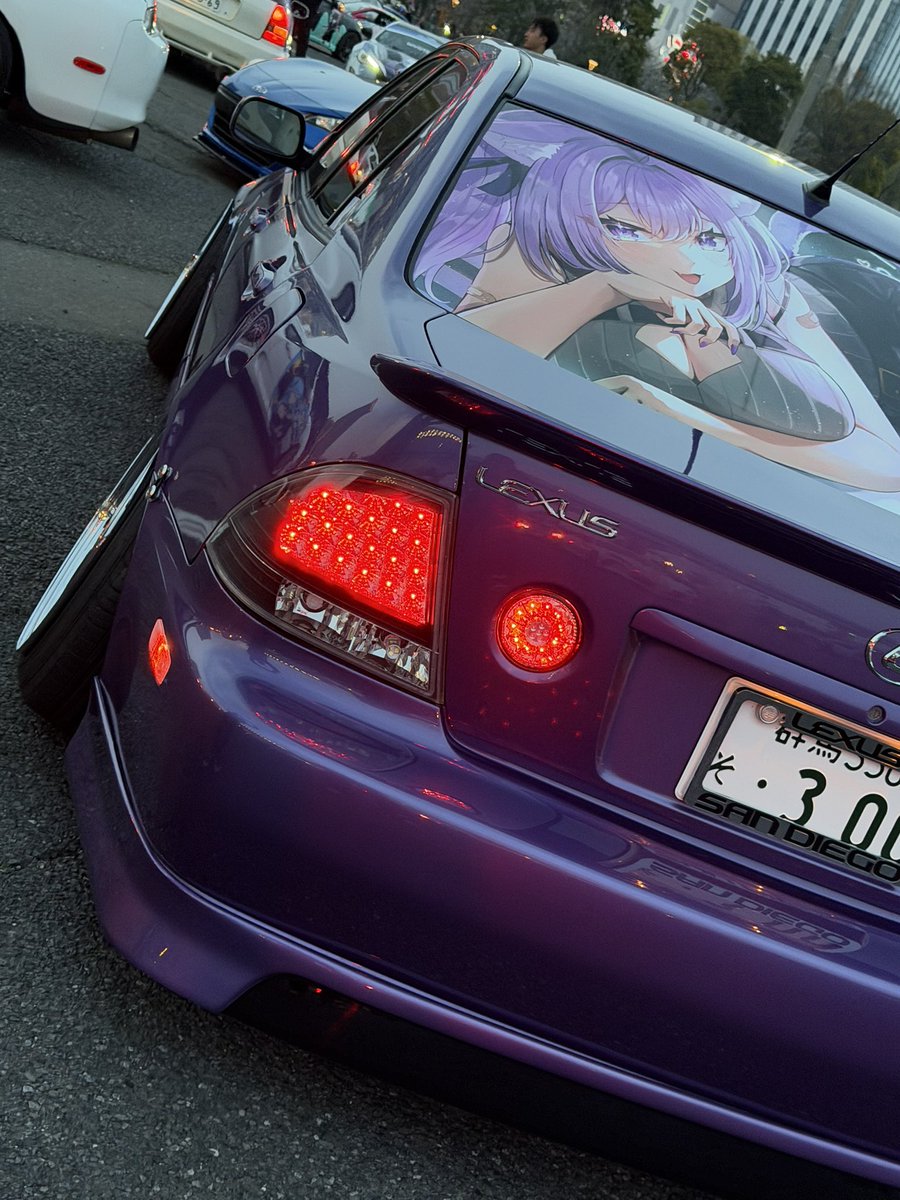 痛天で僕のアルテッツァやおかゆんを撮ったよって方居ないですか！
居たらください！🙏
#痛車天国2026