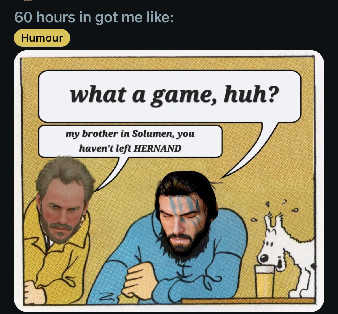 Knackered tweet media