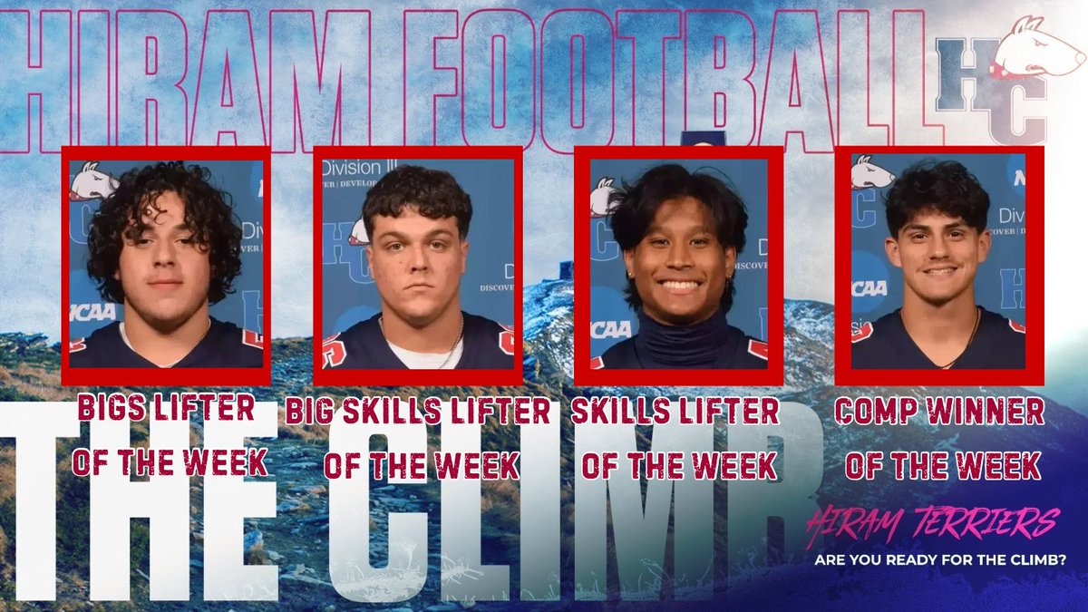 Hiram College Football tweet media