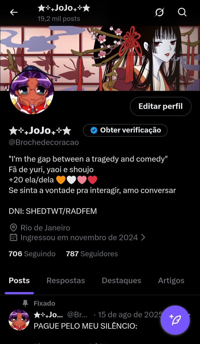 ✮⊹₊JoJo₊⊹✮ tweet media