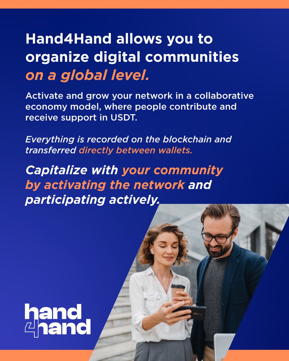 Hand4hand_Asia's tweet image. Not everyone has access to credit 🏦❌.

That’s why communities that support each other are emerging 🤝🏻📈.

Today, Hand4Hand enables organizing them globally.

Join, learn the model, and start participating 📲.

#Hand4Hand #Community