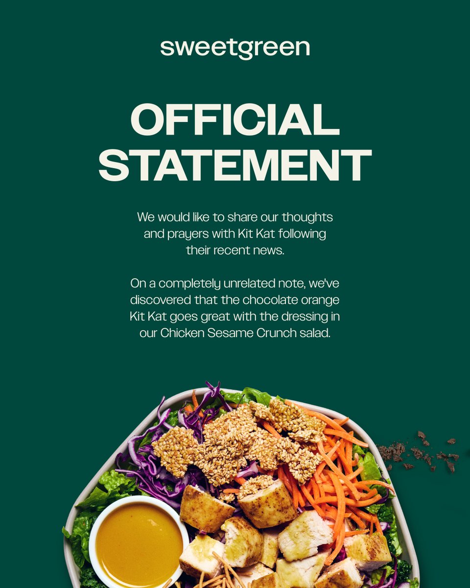 sweetgreen tweet media