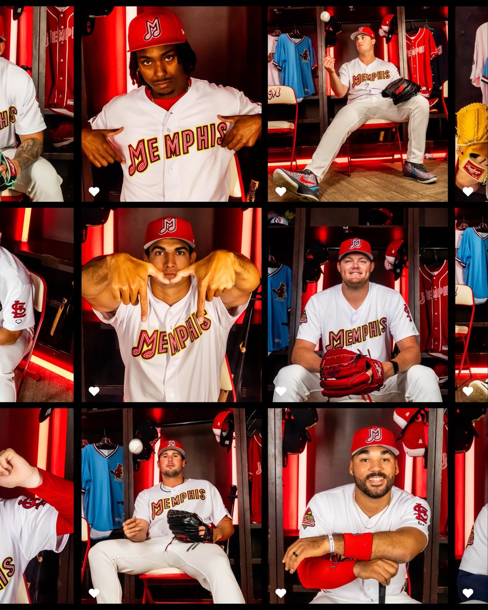 memphisredbirds's tweet image. this camera roll kinda crazy 😮‍💨

#MediaDay | #GoBirds