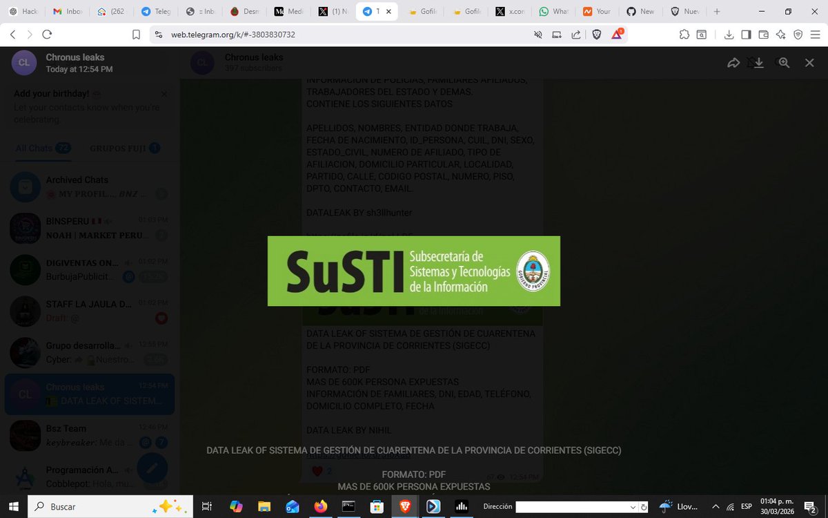 HackersOIHEC's tweet image. HACKEARON A LOS DE SISTEMAS! jajajajajaja CHALE cc @proyectonible @debugsec1337 @ADanielHill @Marce_I_P #Argentina #fail #privacy #privacidad #cibercrimen por Chronus Mafia que de igual manera tienen hackeado a todo MX. #CDMX #Mexico
