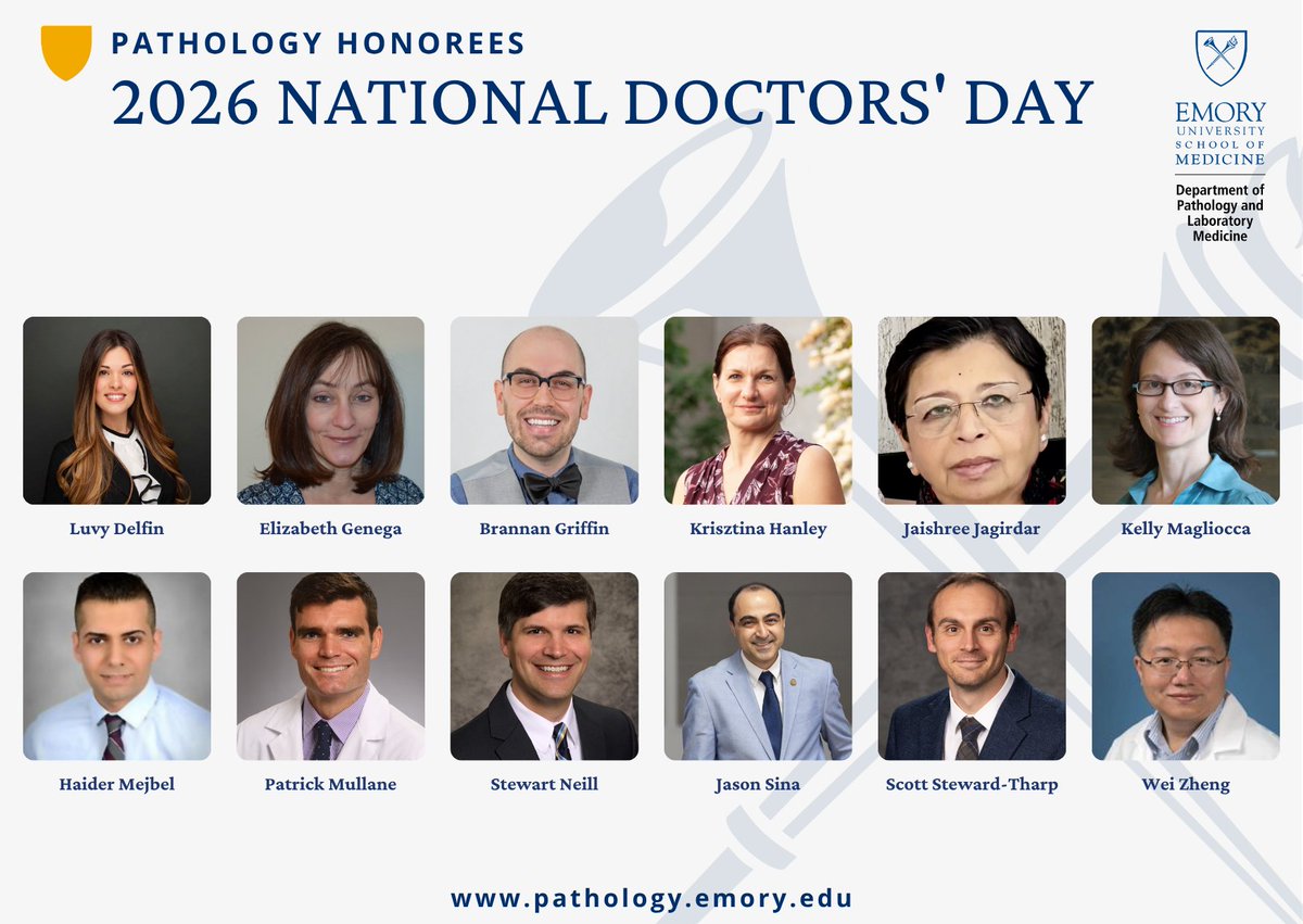 Emory University Department of Pathology tweet media