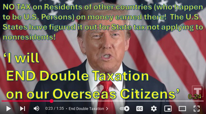 JCDoubleTaxed's tweet photo. @TrumpWarRoom @USDOL "Promises made, promises kept" 

EXCEPT, Waiting:

I will END U.S. Double Taxation of Americans Abroad.

Could make Executive Order, directing end of the over-regulation of Americans Abroad.

@realDonaldTrump @JDVance @SecRubio @freedomcaucus
https://t.co/V9NNE9VE8c https://t.co/Dt9PBQiEI7