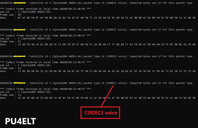 CODEC2 voice