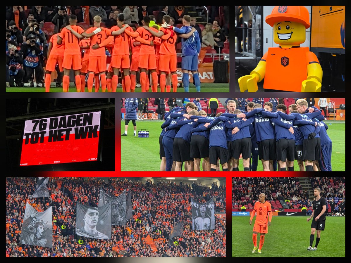 Afgelopen vrijdag aanwezig bij Nederland - Noorwegen. Mooie plekken, vlakbij het veld. Helaas geen Haaland en Ødegaard mogen aanschouwen. Wel een prima spelend Nederland en Noorwegen gezien. Op naar dinsdag, dan thuis vs Ecuador in Eindhoven. <a href="/OnsOranje/">OnsOranje</a> <a href="/FutbologyBENL/">Futbology 🇧🇪 🇳🇱</a>