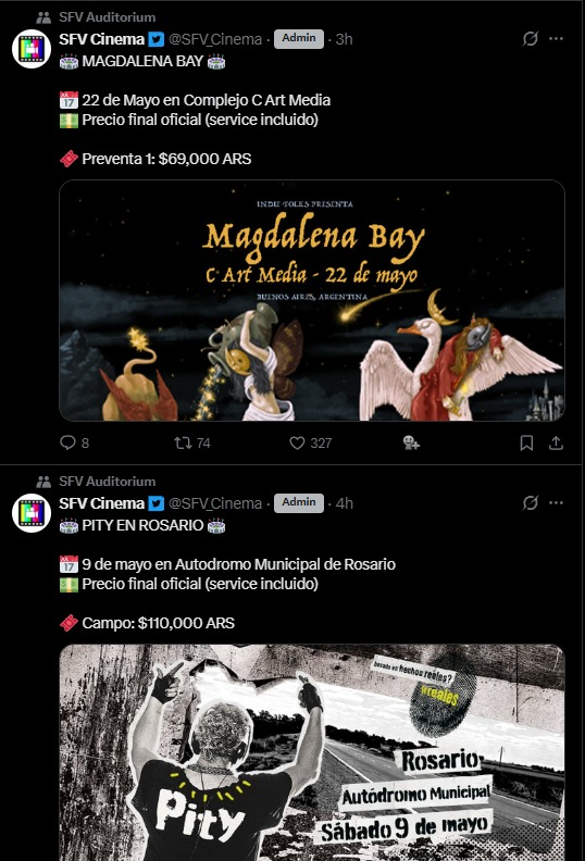 PORTER ROBINSON TOCANDO EN PARQUE SARMIENTO 2026 tweet media