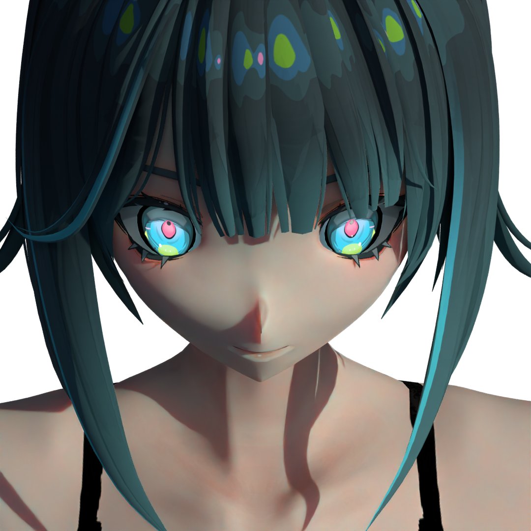 fujimaru_douga's tweet image. 肌の質感って難しいな・・・(´;ω;｀)
#blender3d #vroid #blenderart #3d