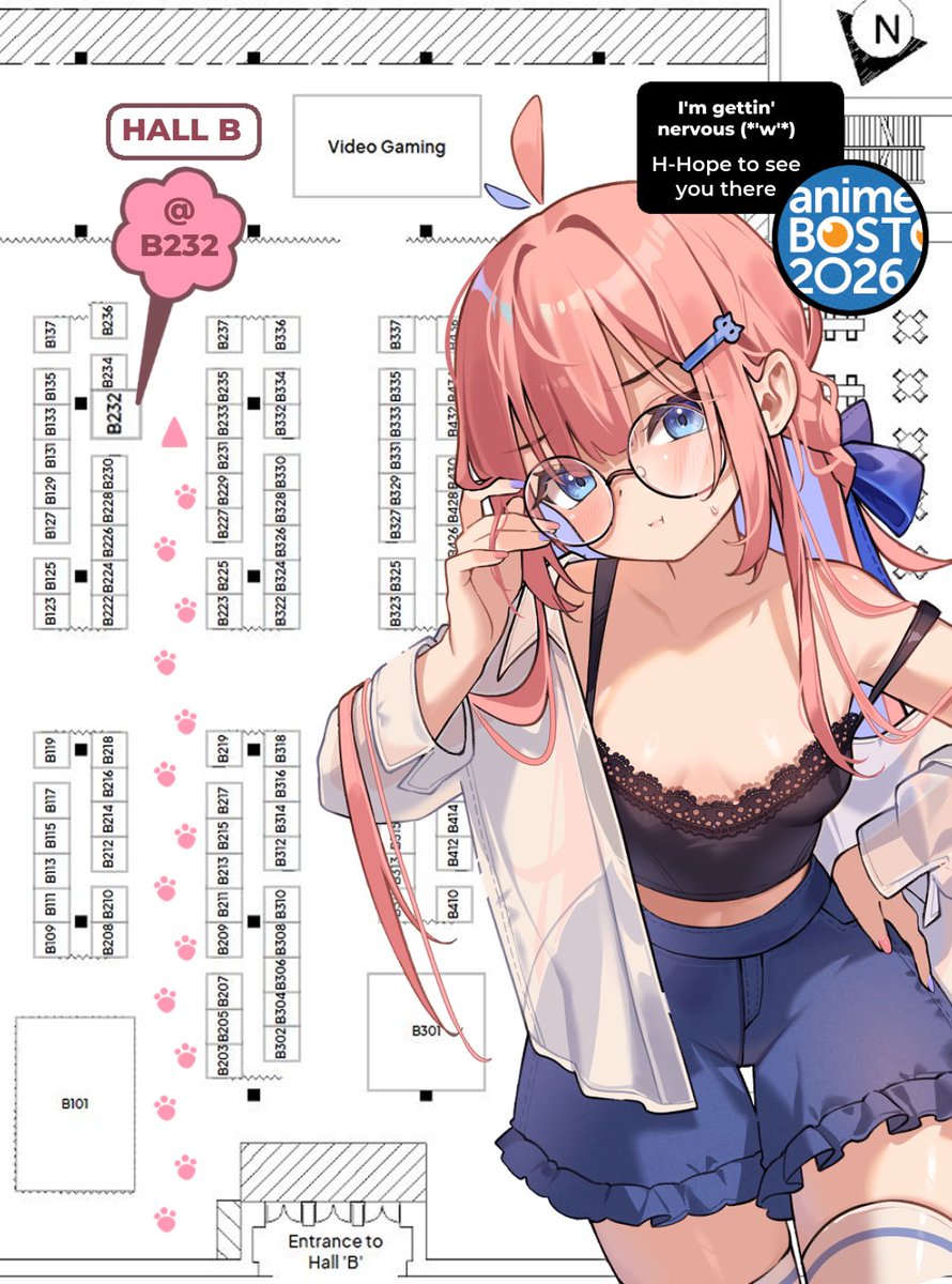 Kuri Nyann ➡ Anime Boston @ B232 tweet media