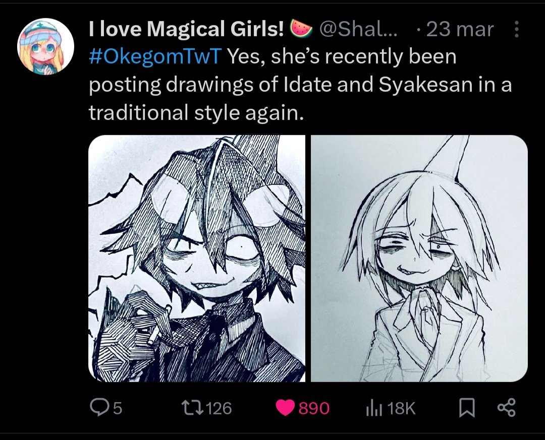 I love Magical Girls! 🍉 tweet media