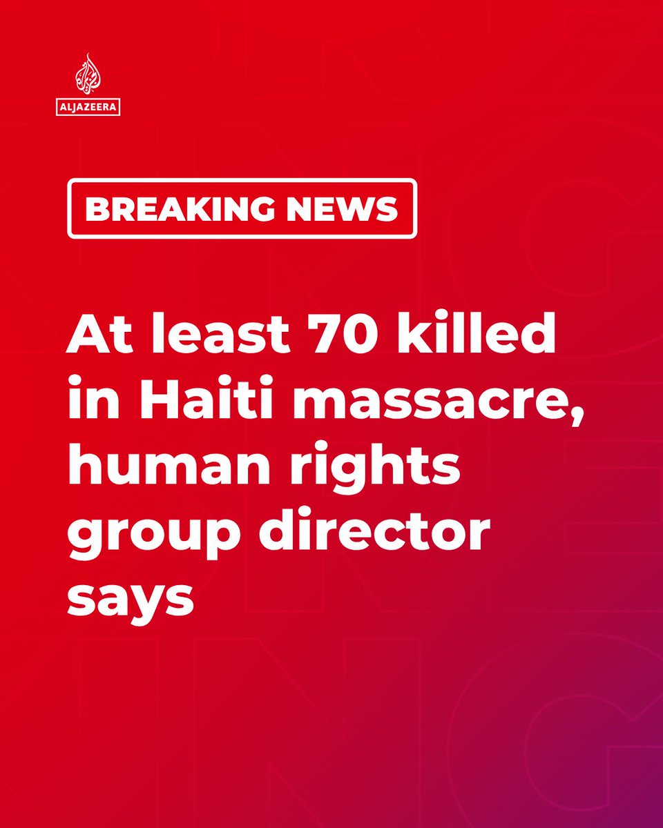 Al Jazeera Breaking News tweet media