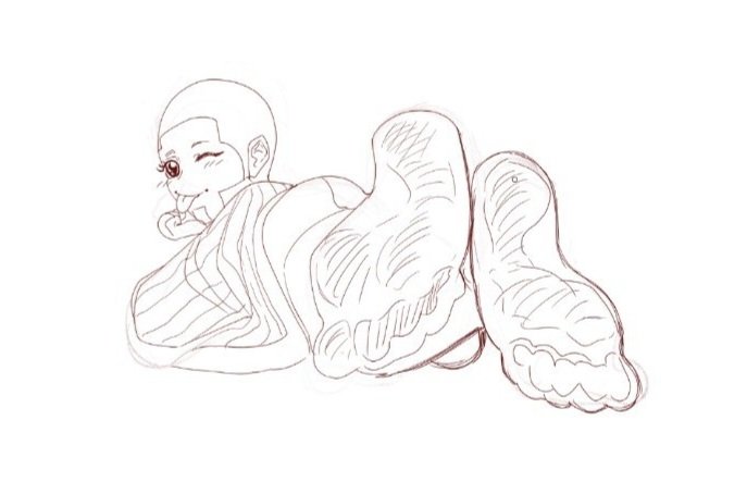 Shiraishi's heels👣 

#goldenkamuy #shiraishi
