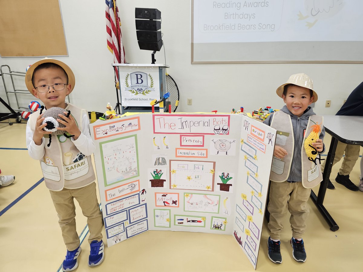 firstnevada's tweet photo. FIRST Nevada joined the Brookfield School to celebrate FLL Explore teams at an assembly last week. After the teams gave their presentations, FLL Challenge team The WHOS presented medals to the participants and talked about their preparations for the WPI FLL Open Event in June. https://t.co/Q0OWhcNfZI