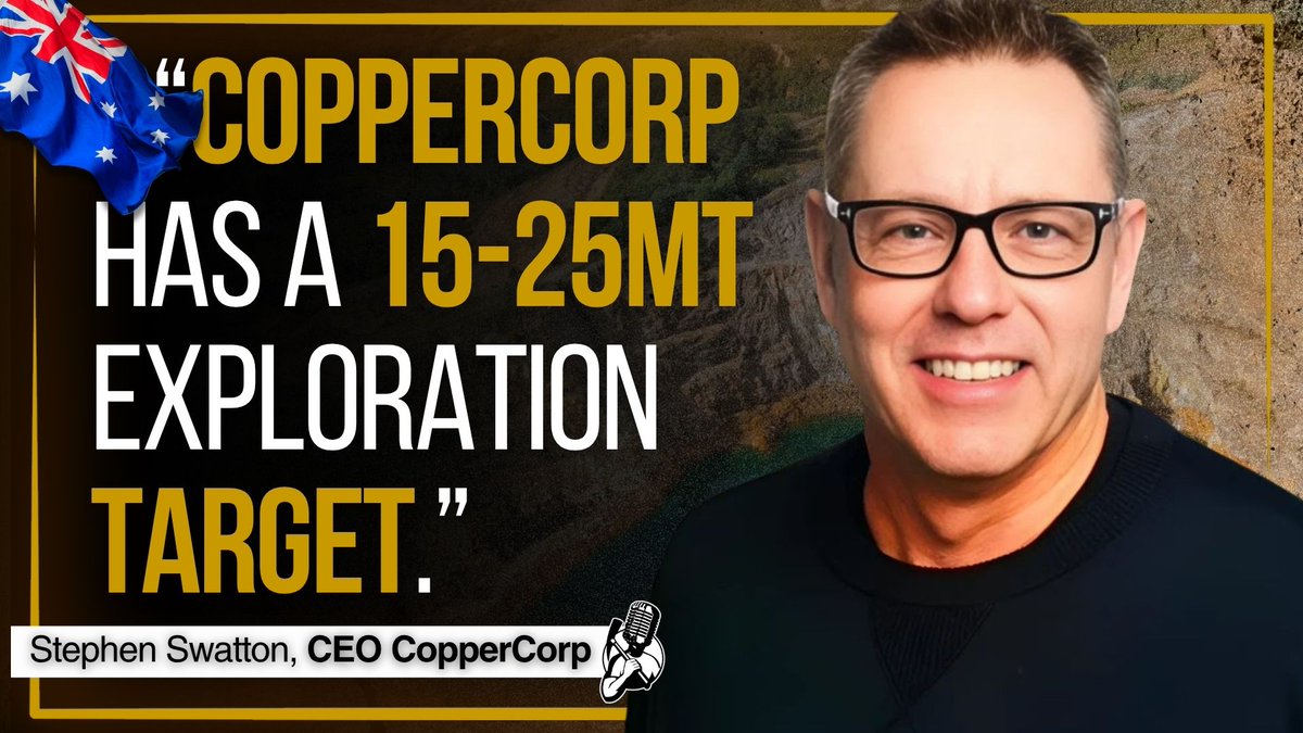 copper_corp's tweet photo. How Big Does a Copper Project in Tasmania Have to be to Matter?

CEO Stephen Swatton joins @ResourceTalks for an in-depth interview.

Watch it here 👉 https://t.co/uIKl78S0PR

🇨🇦 $CPER.V 🇺🇸 $CPCPF https://t.co/jWEdNKq5Ji
