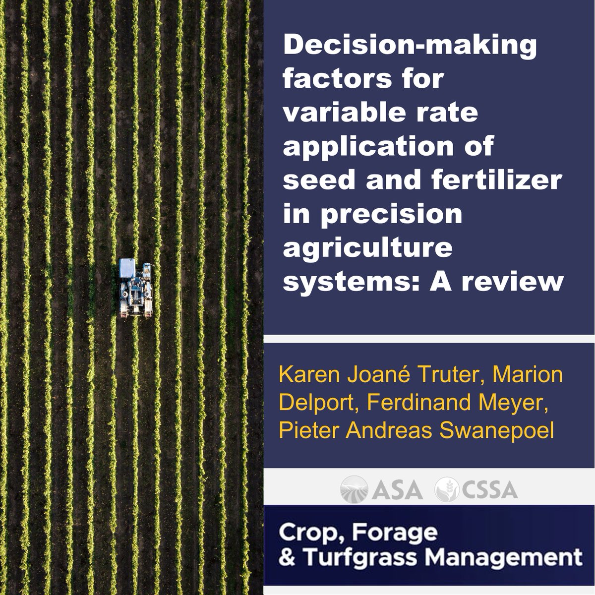 Crop, Forage & Turfgrass Management tweet media