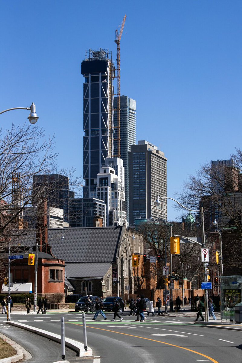 Urban_Toronto's tweet photo. One Bloor West stands not only as Canada's first supertall skyscraper, but as one of Toronto's most ambitious monuments of engineering and architecture to ever be constructed. https://t.co/HpvLfIatHP https://t.co/dK2yRAI7Zy