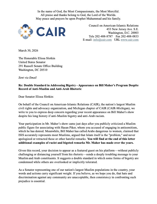 CAIR National tweet media