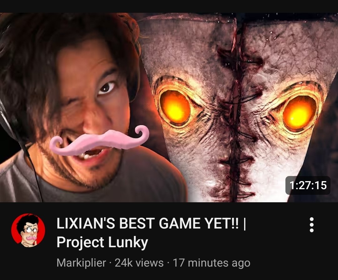an actual pink stache thumbnail in the year of our lord 2026?? wow, miracles still happen