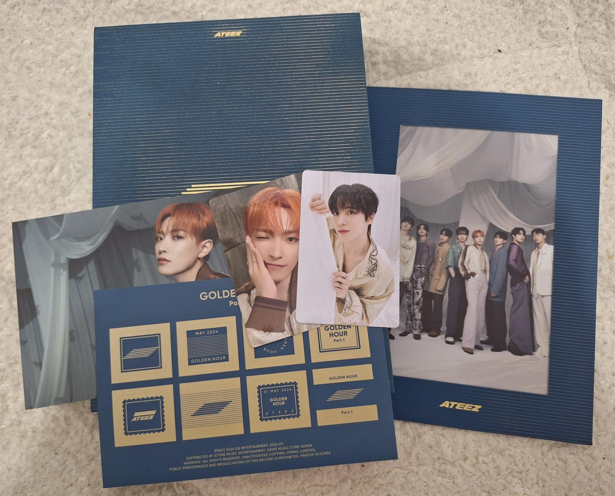 VENDO

vendo album ateez golden hour part.1 completo.

R$200 + frete pelo super frete

#ateez #venda #kpop #kpopbr #collector