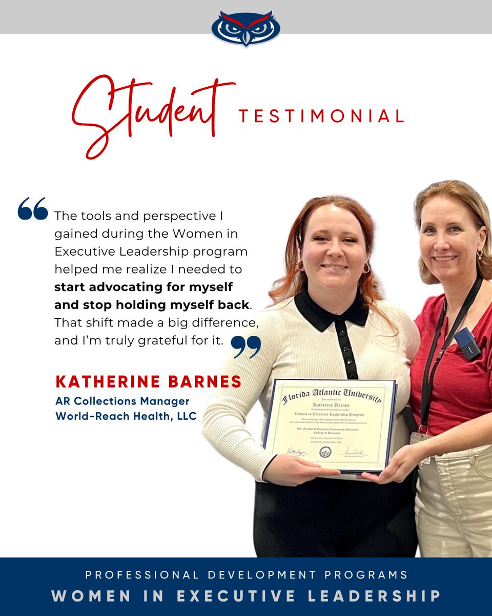 Florida Atlantic Executive Education tweet media