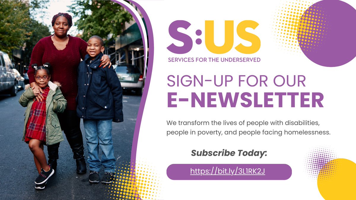 Services for the UnderServed (S:US) tweet media