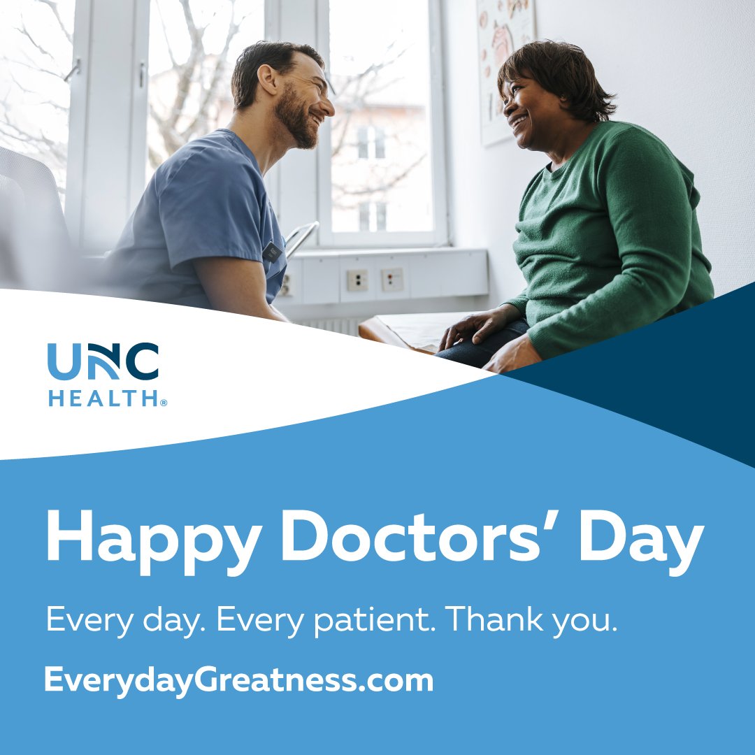 UNC School of Medicine tweet media