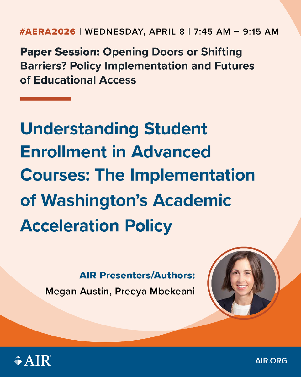 American Institutes for Research tweet media