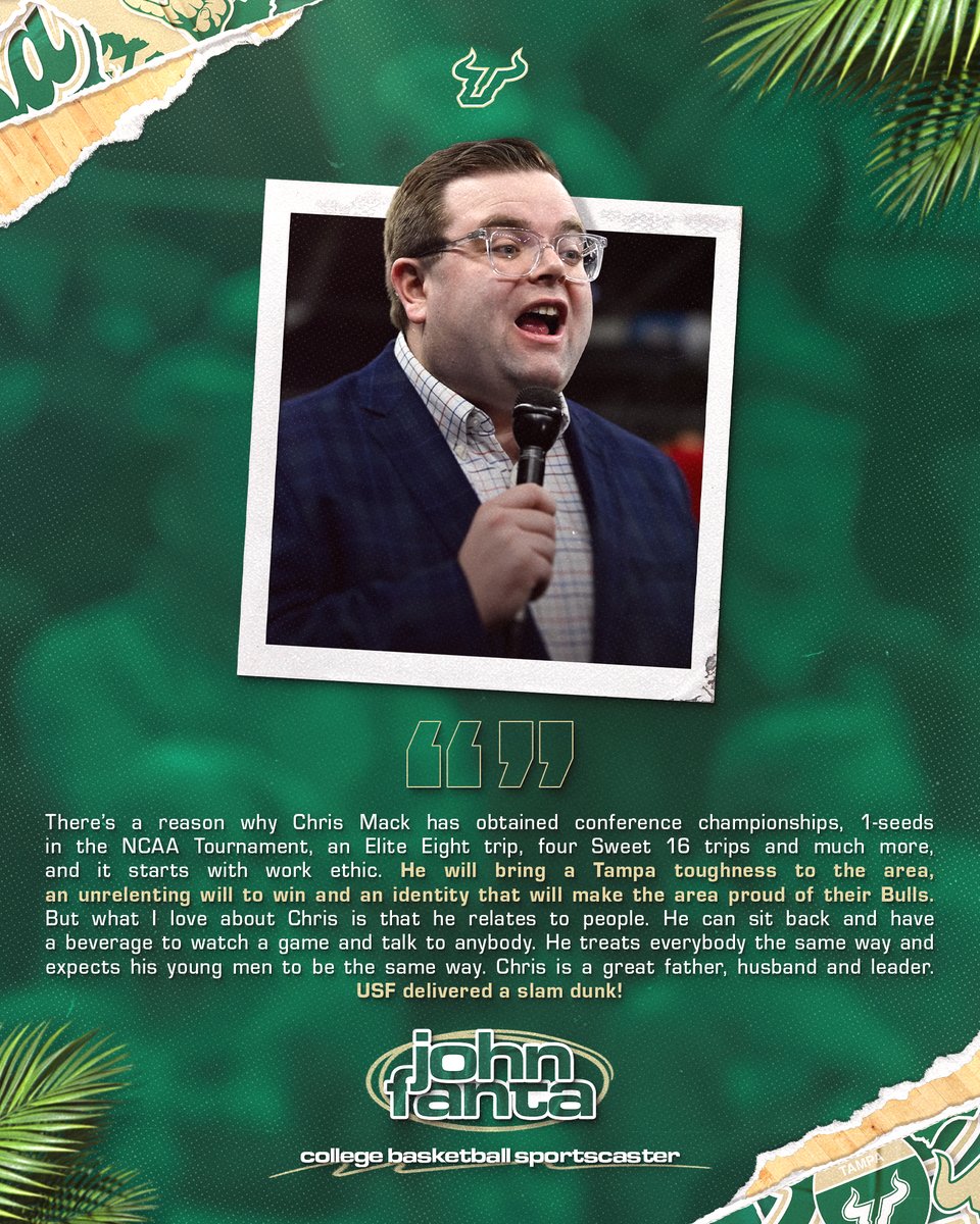 USF Men's Basketball tweet media