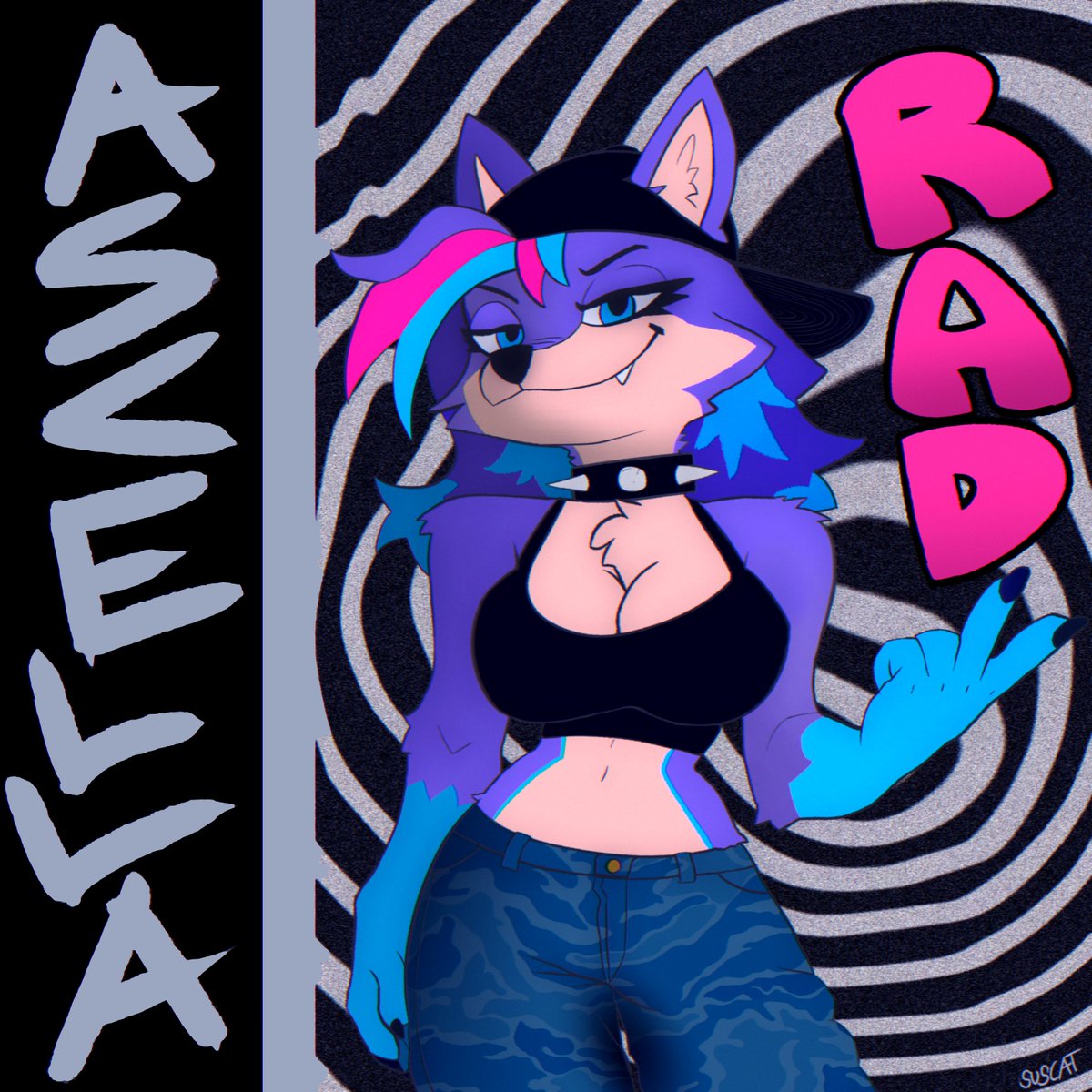_suscat_'s tweet photo. Ascella Tha Rad Baddie
(muh friends OC) https://t.co/hq1T1rc8rk