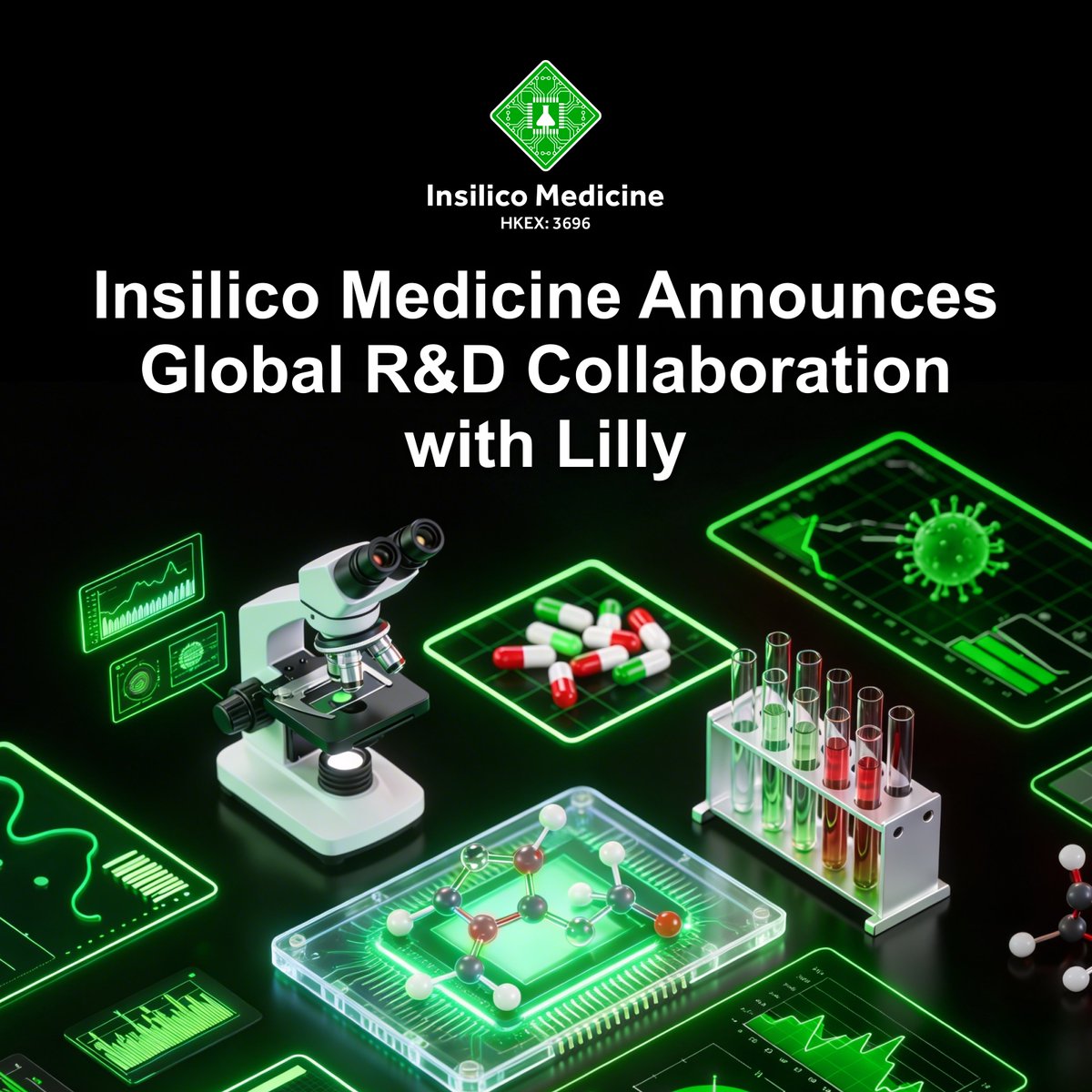 InSilicoMeds's tweet image. Big Pharma Doubles Down on AI—Insilico Medicine Is Redefining Drug Discovery, Securing $2.75B Collaboration with Eli Lilly and Company. 

Read the latest release 👇insilico.com/news/uiy12zcjg…
#AI #Biotech #Pharma #DrugDiscovery #Transformation #NextGenMedicine