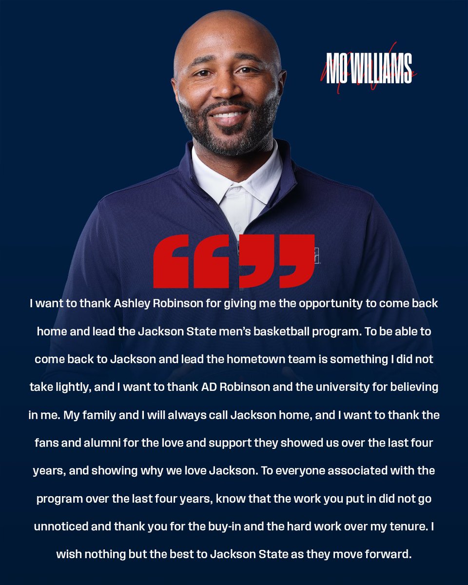GoJSUTigersMBB's tweet image. Thanks for the last four years‼️

#TheeILove | #BleedTheeBlue