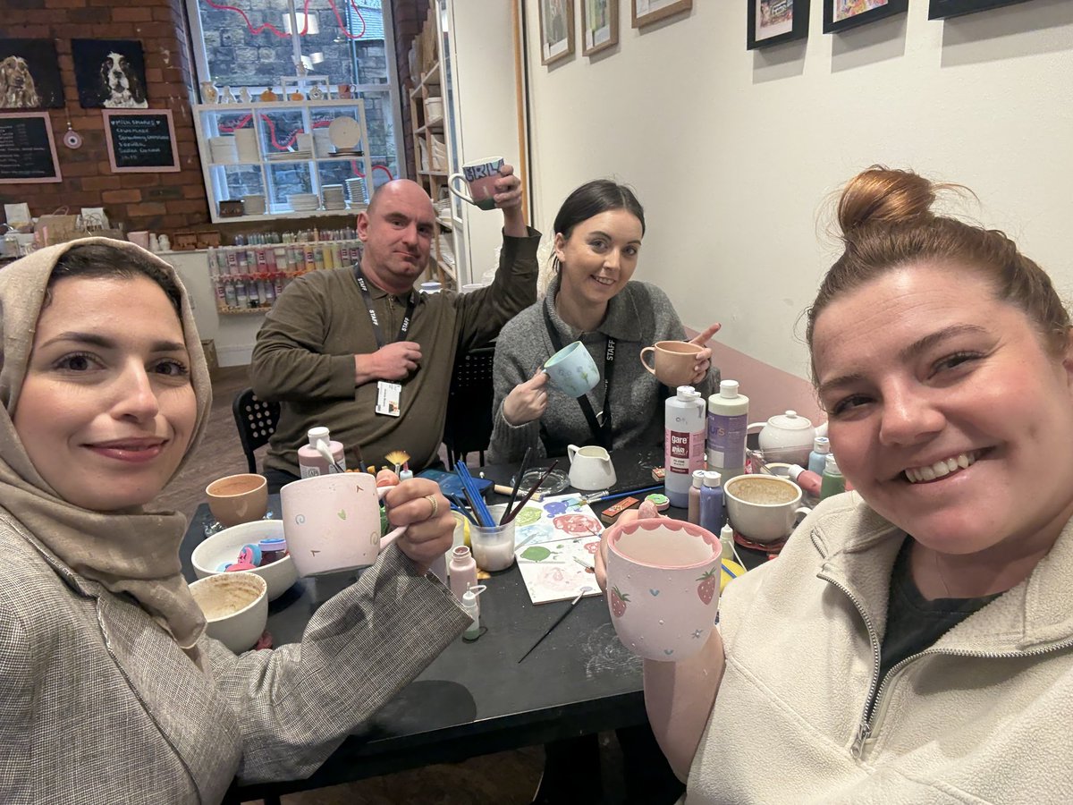 This week’s team meeting looked a little different 🎨
Pottery painting alongside planning and reflection.
We’re a team that values development, creativity and doing things differently to get the best outcomes for our students
#SupportedInternships #JoinOurTeam #TeamCulture