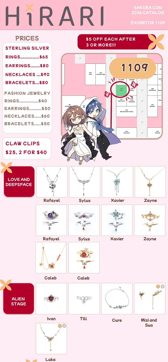 HIRARI ✨ anime-inspired jewelry tweet media